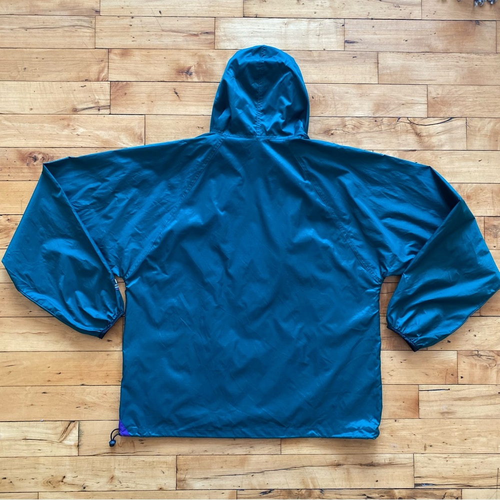 EUC Teal and Purple Vintage Helly Hansen Lightweight Windbreaker - Men’s Large - Picture 2 of 7